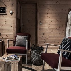 The Wellness area at Chalet Brenettes Meribel