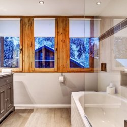 A bathroom in Chalet Pasarale Meribel