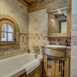 A Bathroom in Chalet Amarena in Meribel