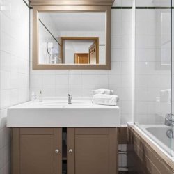 A Bathroom in one of the apartments in Les Balcons de Val Thorens