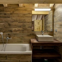 One of the Bathrooms in Chalet Germaine Meribel Mottaret