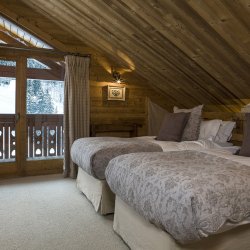 A Bedroom in Chalet Lapin Blanc, Meribel