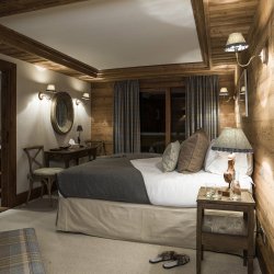 One of the lovely Bedrooms in Chalet Lapin Blanc Meribel