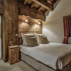 One of the ensuite Bedrooms in Chalet Amarena Meribel