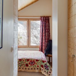 A bedroom in Chalet Le Yeti, Meribel