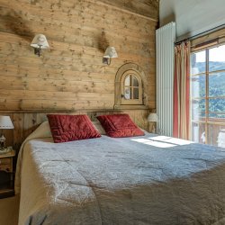 One of the comfortable Bedrooms in Chalet Amarena Meribel