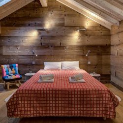 Ine of the Bedrooms in Chalet Germaine Meribel Mottaret