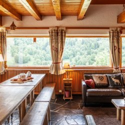 The Dining area in, Chalet La Fugue Meribel