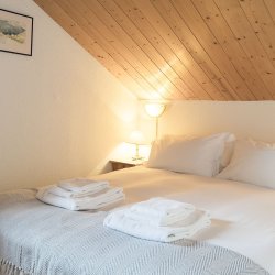 A Bedroom in Apartment Cybele in Meribel Centre