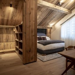An ensuite bedroom Chalet Apartment Le Cygne Meribel Centre