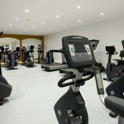 Well equipped fitness area at Hotel La Chaudanne Meribel