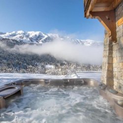 The Hot Tub at Chalet Mira Belum in Meribel