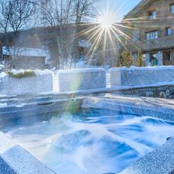 The Hot Tub at Chalet Chocolat La Tania