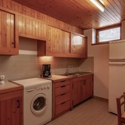 The Kitchen in Chalet La Renarde Meribel