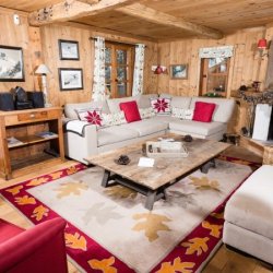 The Living area in Chalet Oursons La Tania