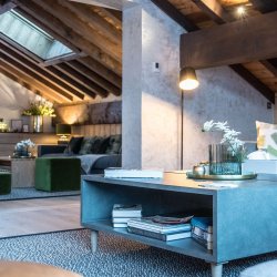The comfortable and spacious living areas in Chalet Serendipity Meribel Village