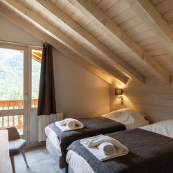 A bedroom in Chalet Chardon Meribel