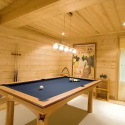 The Pool Table in Chalet Tomkins Meribel