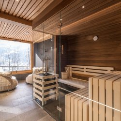 The Sauna at Chalet Infusion in Meribel Village