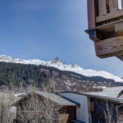 The View from Chalet Bergeronnette in Meribel Nantgerel