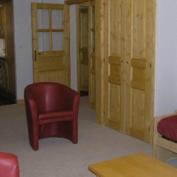 The living area in apartment Aubepine Meribel