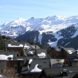 The view from apartment Aubepine in Meribel