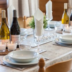 Dining area in Chalet Charmille Meribel