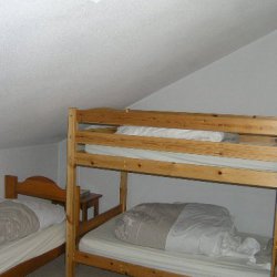 The bunk bedroom in apartment Cristal Meribel