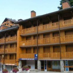 The residence exterior of apartment Le Coeur de Meribel in Meribel