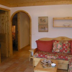 The living area in Apartment Grand Duc Meribel