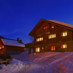 The exterior of Chalet Charmille Meribel