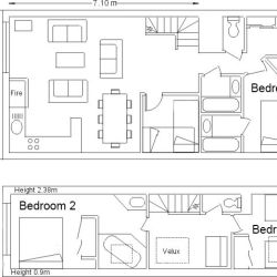 Apartment Jardin in Meribel Morel