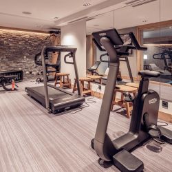 The Gym area in Chalet Harmony Meribel
