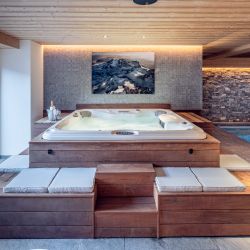 The Hot Tub at Chalet Harmony Meribel