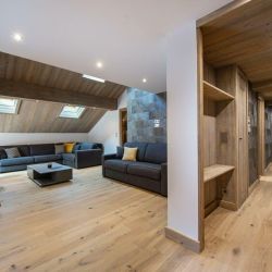 The Living room in Apartment Le Glaciers 12 Meribel