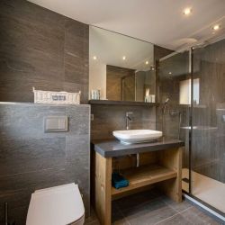 A Shower room in Apartment Le Glaciers 12 Meribel